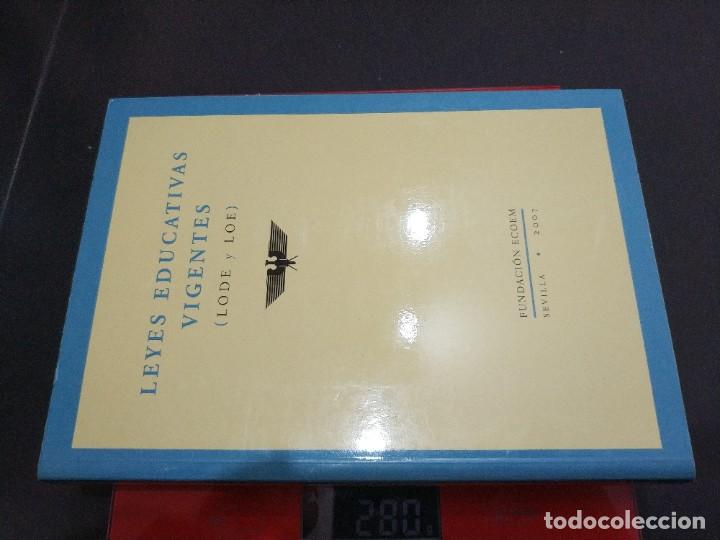 Libros de segunda mano: LEYES EDUCATIVAS VIGENTES (LODE Y LOE) - Foto 4