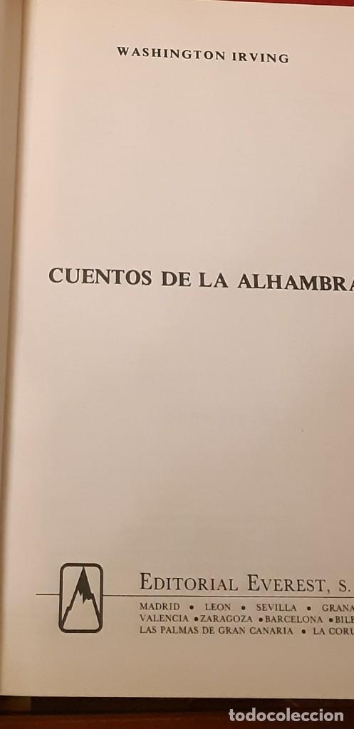 Libros de segunda mano: CUENTOS DE LA ALHAMBRA DE WASHINGTON IRVING - Foto 3