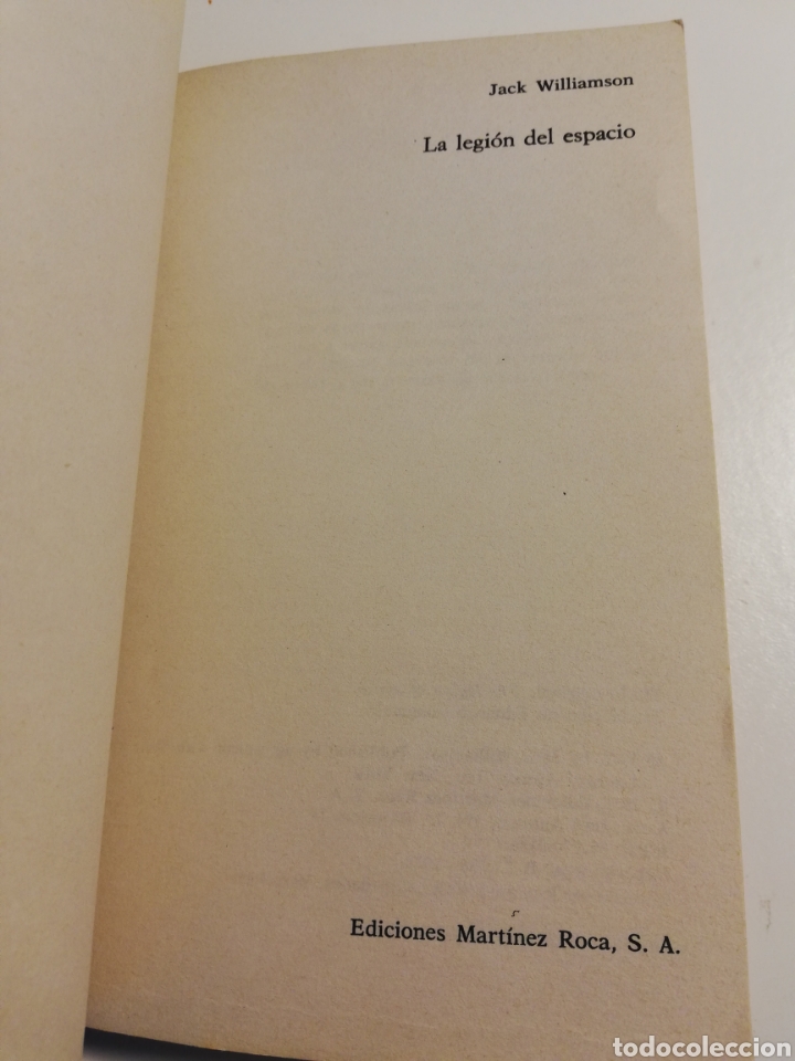 Libros de segunda mano: LA LEGI&Oacute;N DEL ESPACIO (JACK WILLIAMSON) - Foto 2