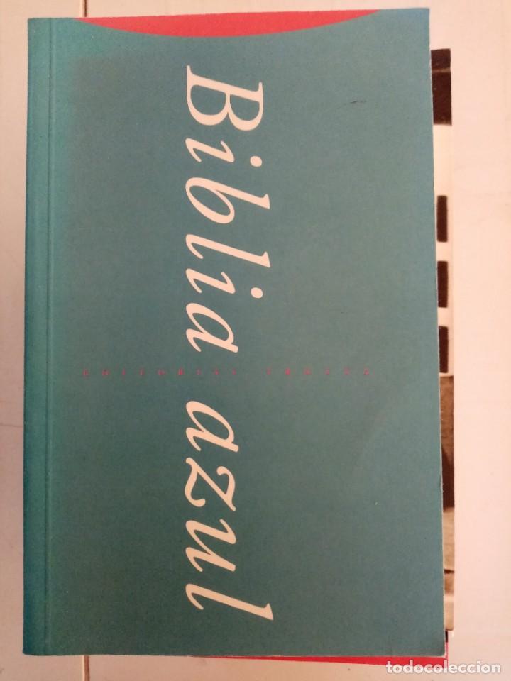 Libros de segunda mano: Biblia azul Ed. Trotta - Foto 1