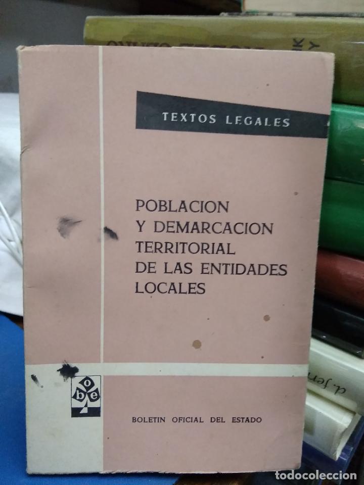 Gebrauchte B&uuml;cher: Poblaci&oacute;n y demarcaci&oacute;n territorial de las entidades locales. L.28659