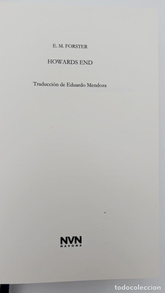 Libros de segunda mano: HOWARDS END, E.M. FORSTER (ED. NAVONA, EDICI&Oacute;N 2018) - Foto 2