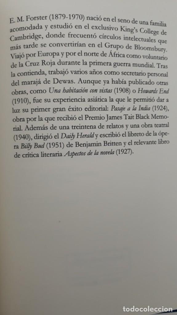 Libros de segunda mano: HOWARDS END, E.M. FORSTER (ED. NAVONA, EDICI&Oacute;N 2018) - Foto 5