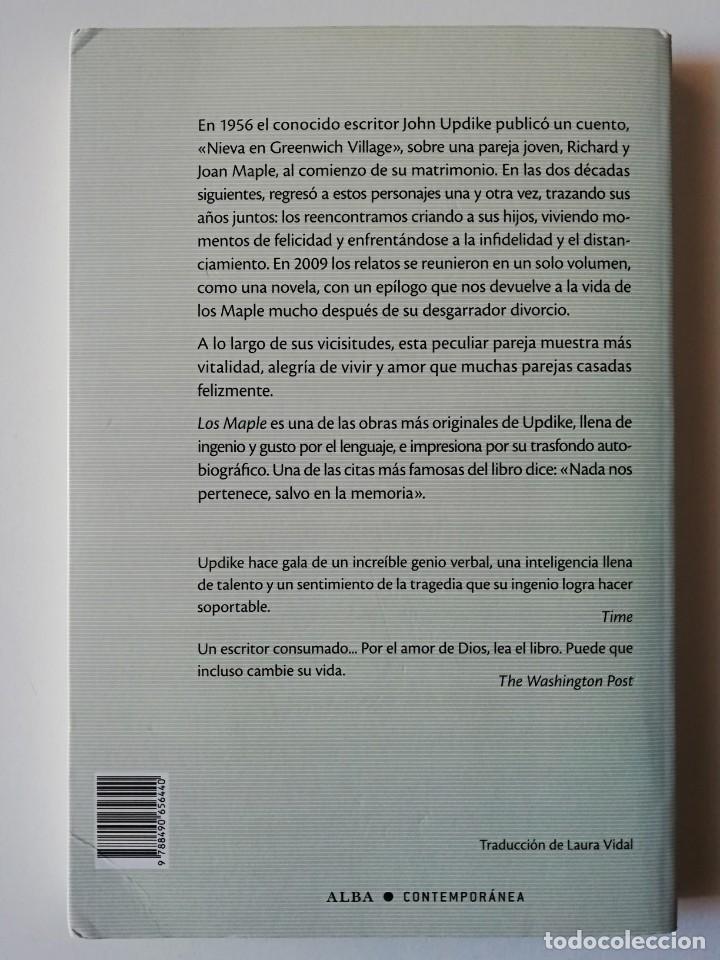 Libros de segunda mano: LOS MAPLE - JOHN UPDIKE - ED. ALBA 2020 - Foto 2
