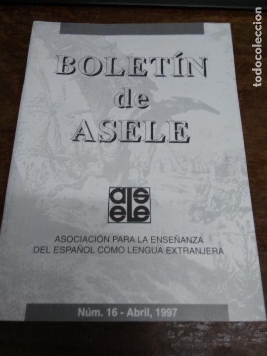 Libros de segunda mano: Bolet&iacute;n de ASELE n&ordm; 16 1997. L.28727