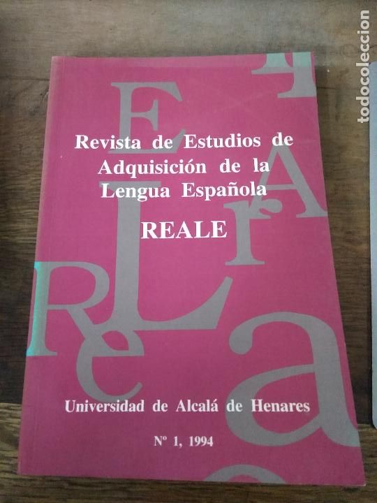 Libri di seconda mano: Revista de estudios de adquisici&oacute;n de la lengua espa&ntilde;ola n&ordm; 1. L.28794