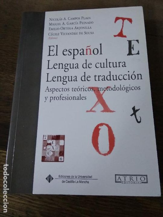 Libri di seconda mano: El espa&ntilde;ol lengua de cultura, lengua de traducci&oacute;n, varios autores. L.28803