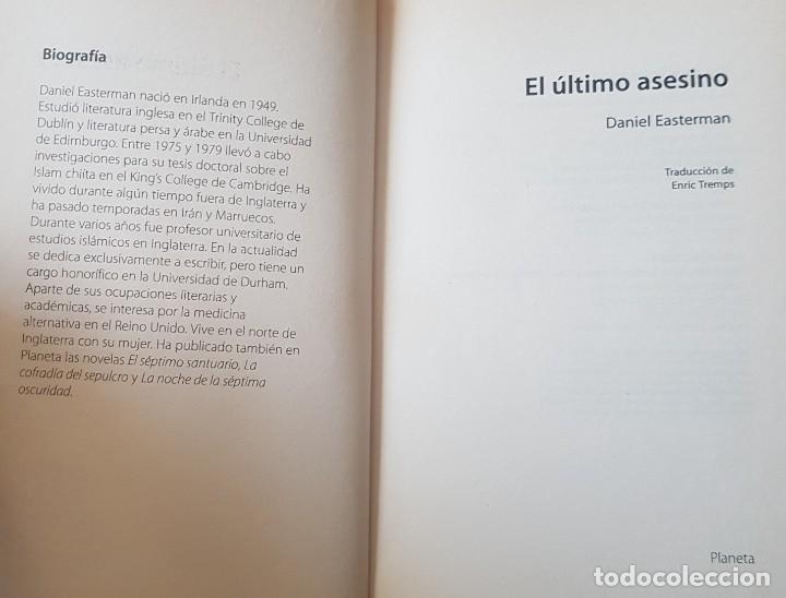 Libros de segunda mano: Libro El &uacute;ltimo asesino de Daniel Easterman - Foto 4