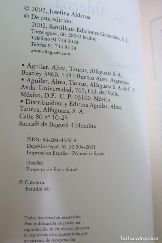 Libros de segunda mano: 2001.- EL ENIGMA. JOSEFINA ALDECOA - Foto 3