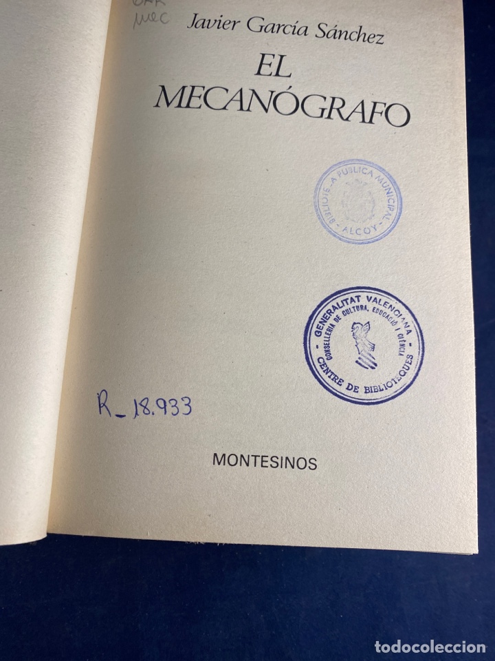 Libros de segunda mano: El mecan&oacute;grafo - Foto 2