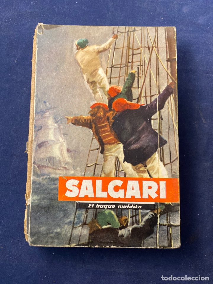 Libros de segunda mano: SALGARI. El buque maldito - Foto 1