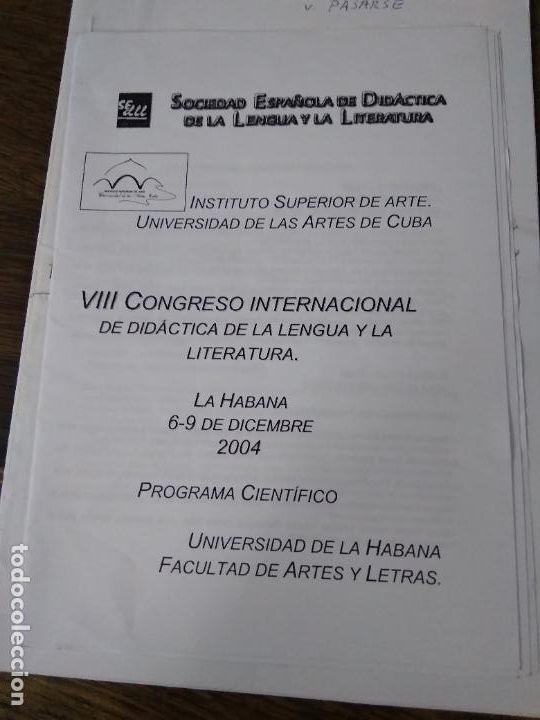Libros de segunda mano: VIII congreso internacional de did&aacute;ctica de la lengua y la literatura. L.28981