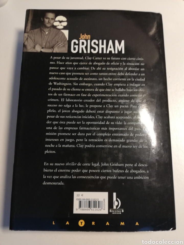 Libros de segunda mano: EL REY DE LOS PLEITOS (JOHN GRISHAM) - Foto 3
