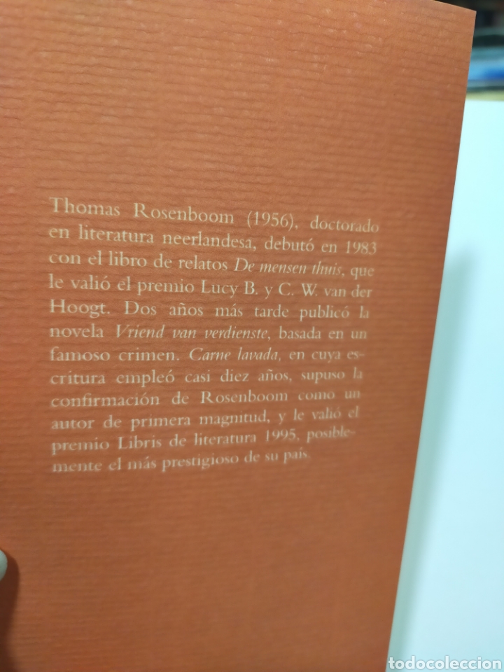 Libros de segunda mano: CARNE LAVADA - THOMAS ROSENBOOM - Foto 7