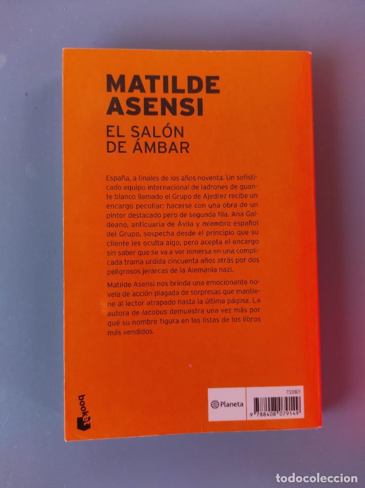 Libros de segunda mano: EL SALON DE AMBAR - Matilde Asensi - Foto 2