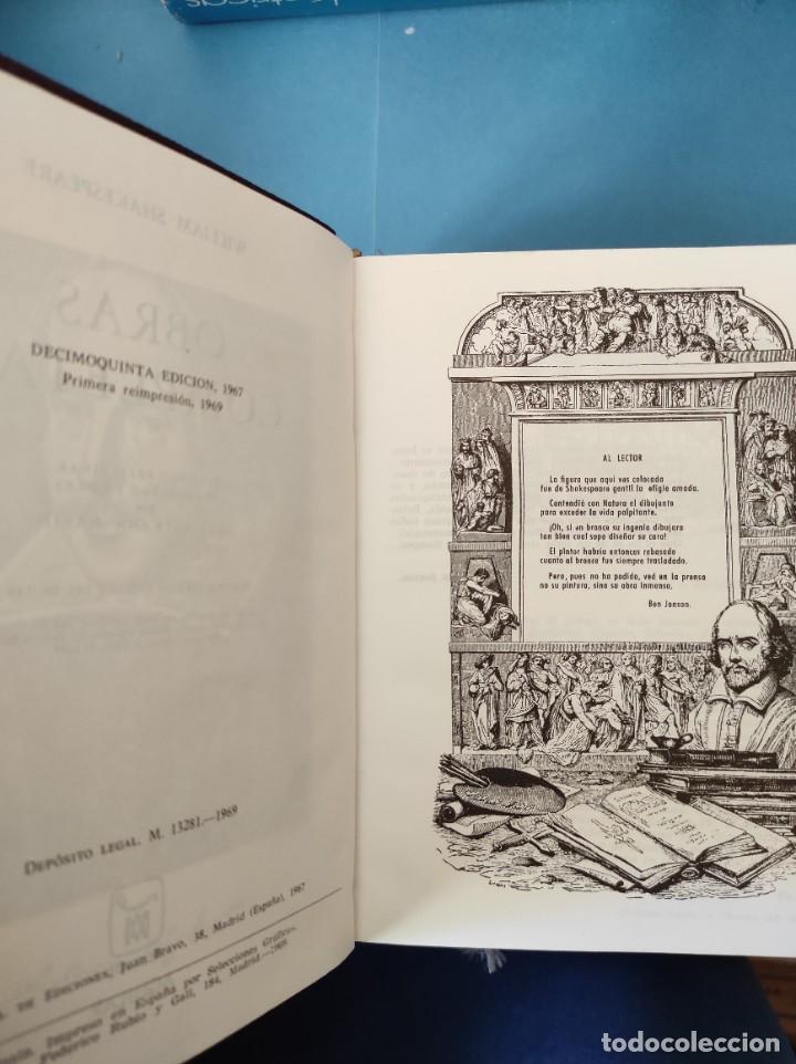 Libros de segunda mano: WILLIAM SHAKESPEARE - OBRAS COMPLETAS - Foto 3