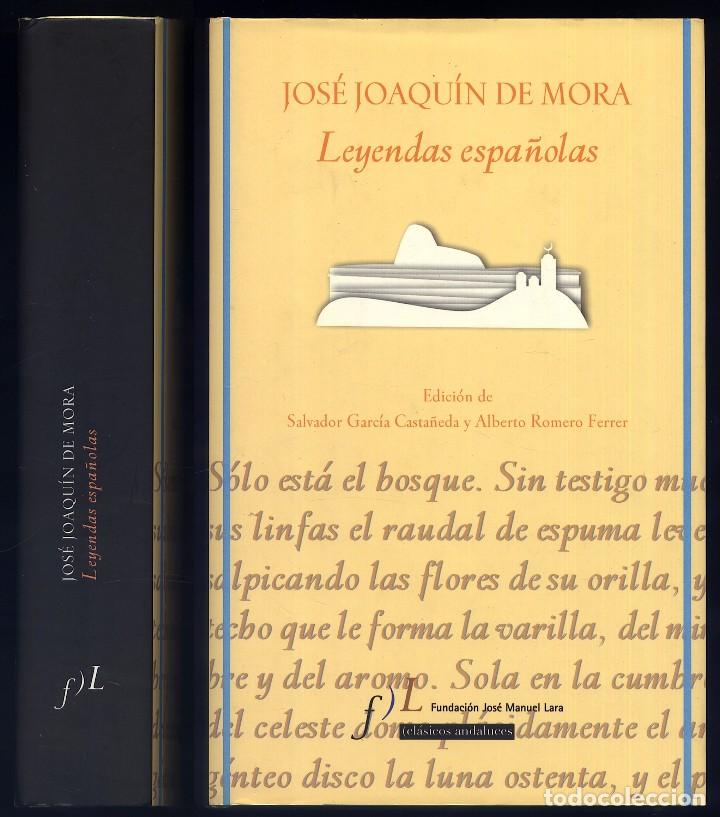 Libros de segunda mano: MORA, Jos&eacute; Joaqu&iacute;n de. Leyendas espa&ntilde;olas. 2011. - Foto 1