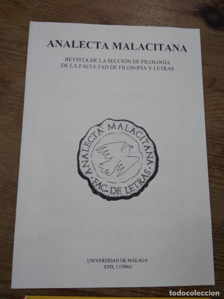 Libros de segunda mano: Analecta malacitana XVII, 1 1994. L.28105-103 - Foto 1