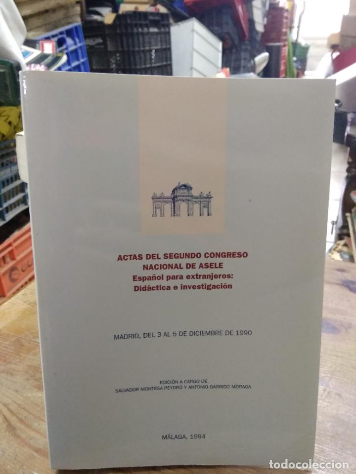 Libri di seconda mano: Actas del segundo congreso nacional de Asele. 1994. ENCI-73
