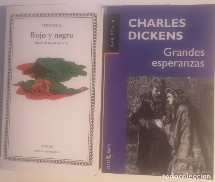 Libros de segunda mano: ROJO Y NEGRO STENDHAL Y GRANDES ESPERANZAS CHARLES DICKENS