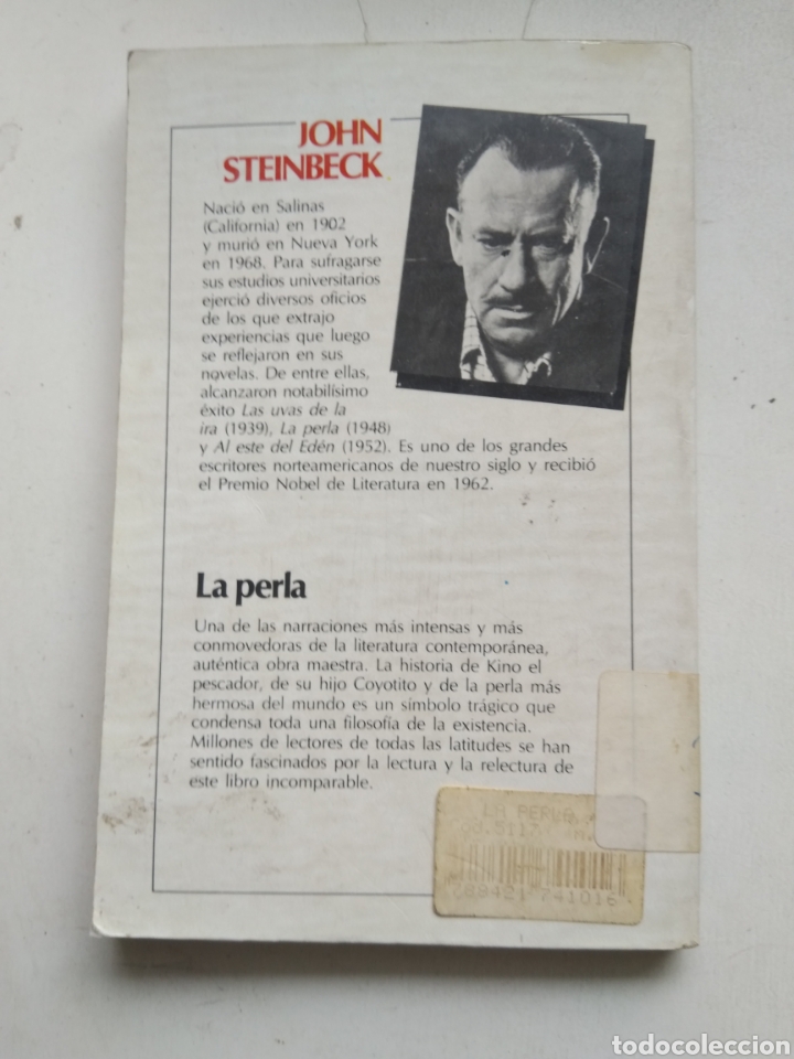 Libros de segunda mano: LA PERLA/JOHN STEINBECK - Foto 3