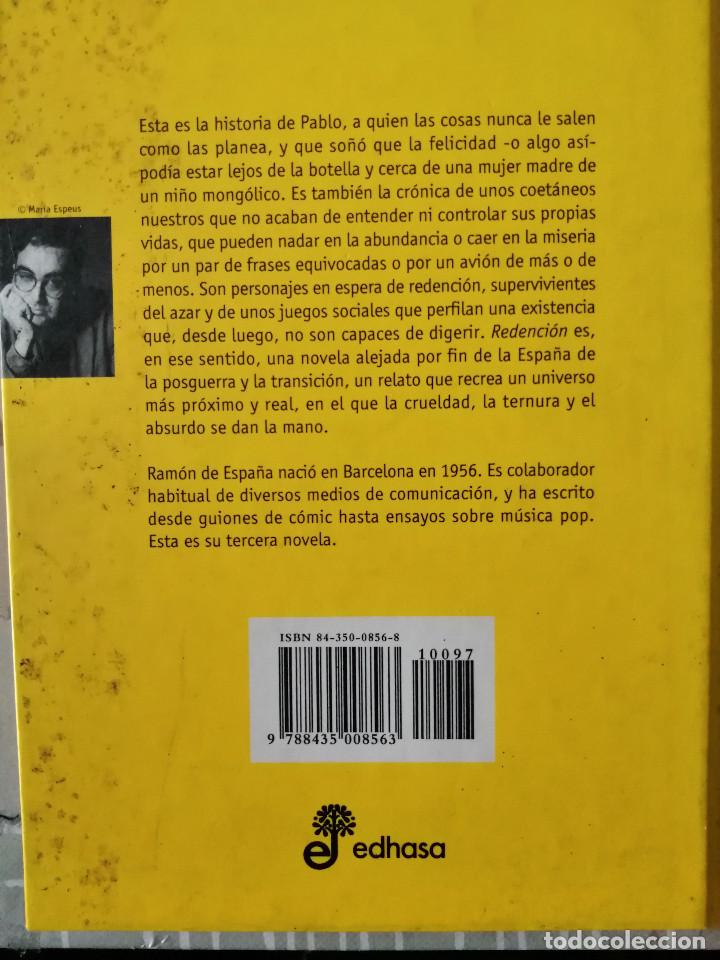 Libros de segunda mano: REDENCION (RAMON DE ESPA&Ntilde;A). EDHASA (1997) - Foto 2