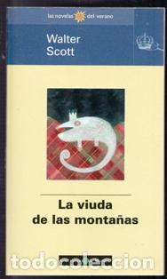 Libros de segunda mano: La viuda de las monta&ntilde;as, Walter Scott - Foto 1