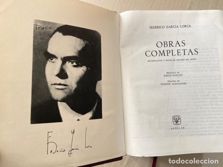Libros de segunda mano: 1966 - Federico Garcia Lorca - Obras Completas