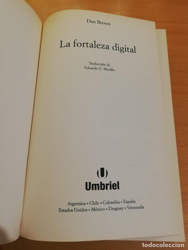 Libros de segunda mano: LA FORTALEZA DIGITAL (DAN BROWN) - Foto 2