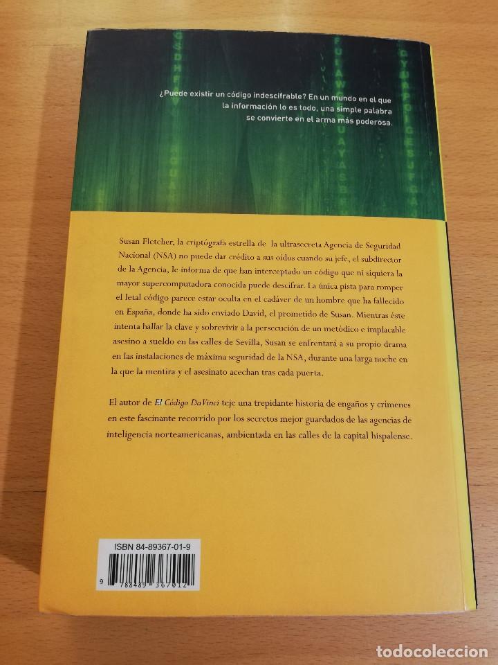 Libros de segunda mano: LA FORTALEZA DIGITAL (DAN BROWN) - Foto 4