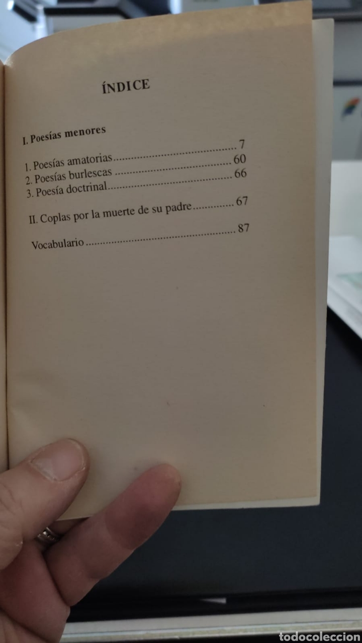 Libros de segunda mano: OBRAS COMPLETAS JORGE MANRIQUE - Foto 2