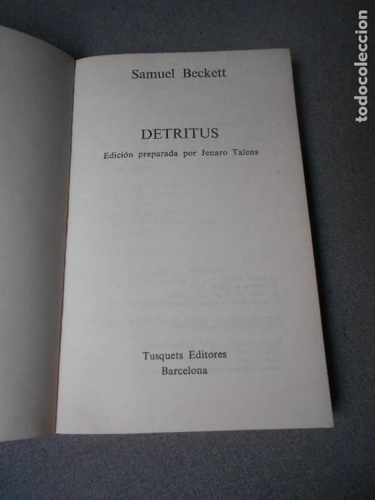 Libros de segunda mano: DETRITUS - Foto 3