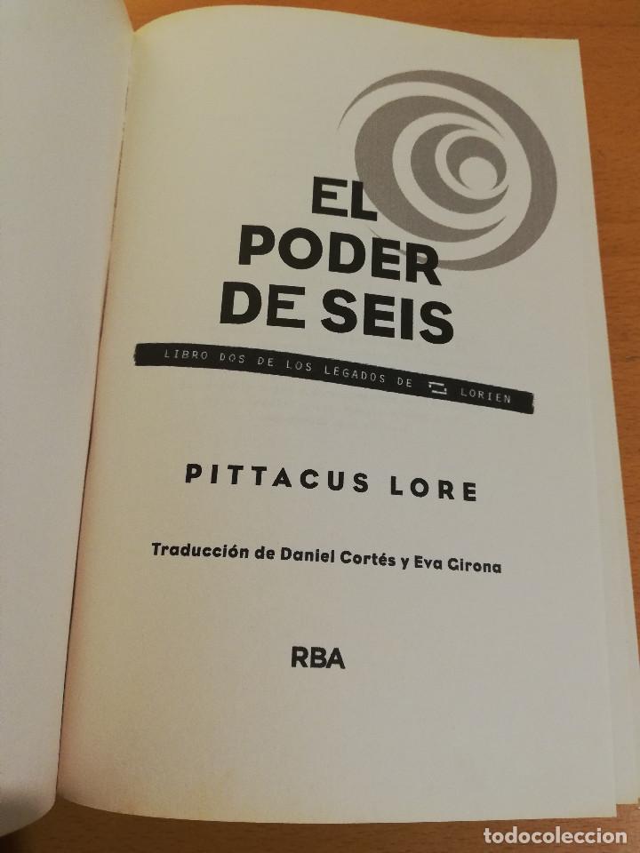 Libros de segunda mano: EL PODER DE SEIS (PITTACUS LORE) - Foto 2