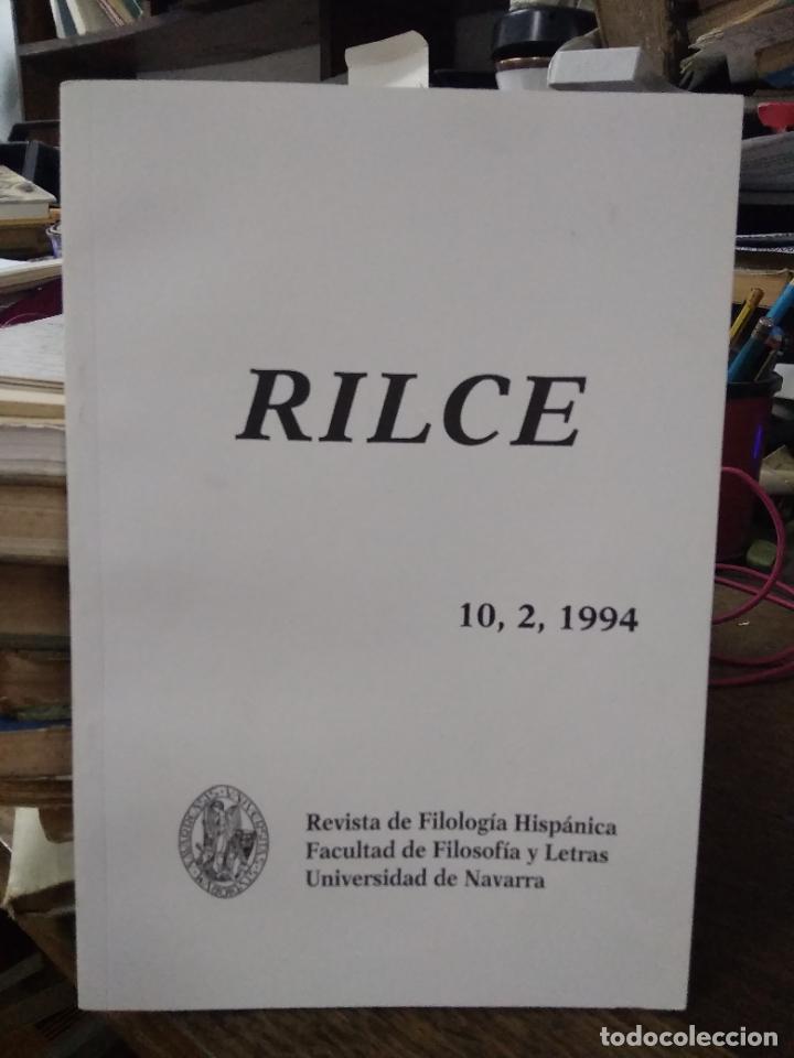 Livres d'occasion: Rilce. 1994. Revista de filolog&iacute;a hisp&aacute;nica. L.7539-1227