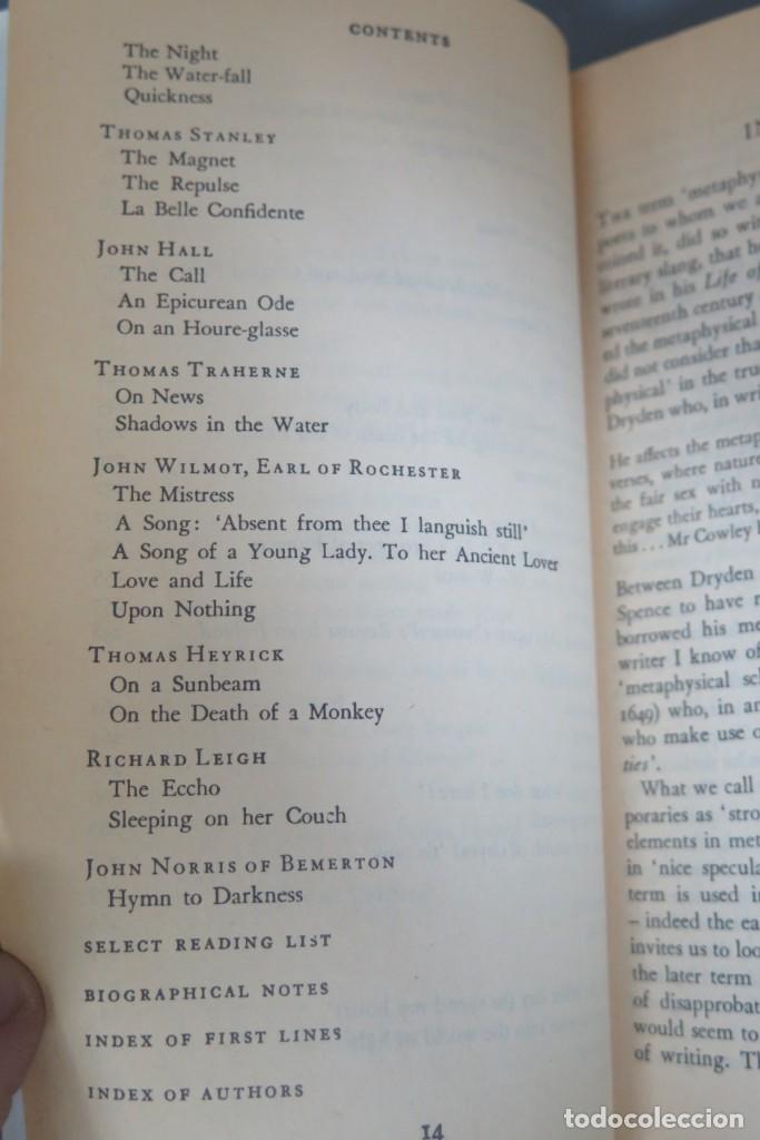 Libros de segunda mano: METAPHYSICAL POETS. PENGUIN - Foto 10
