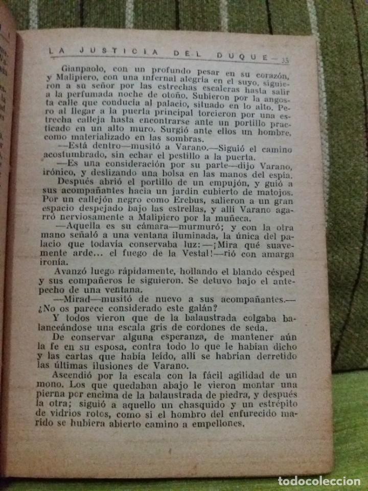 Libros de segunda mano: LA JUSTICIA DEL DUQUE - Foto 5