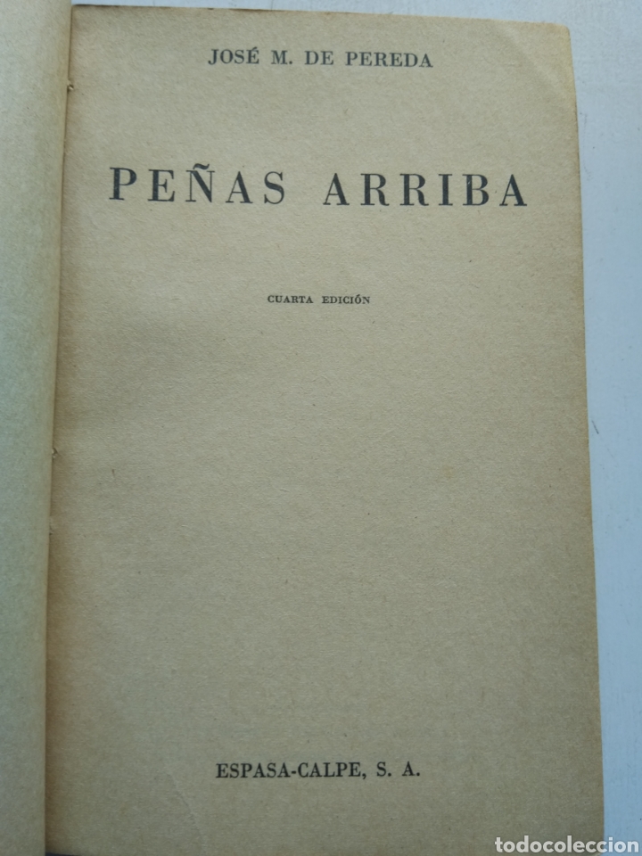Libros de segunda mano: PE&Ntilde;AS ARRIBA/JOSE M. DE PEREDA - Foto 2