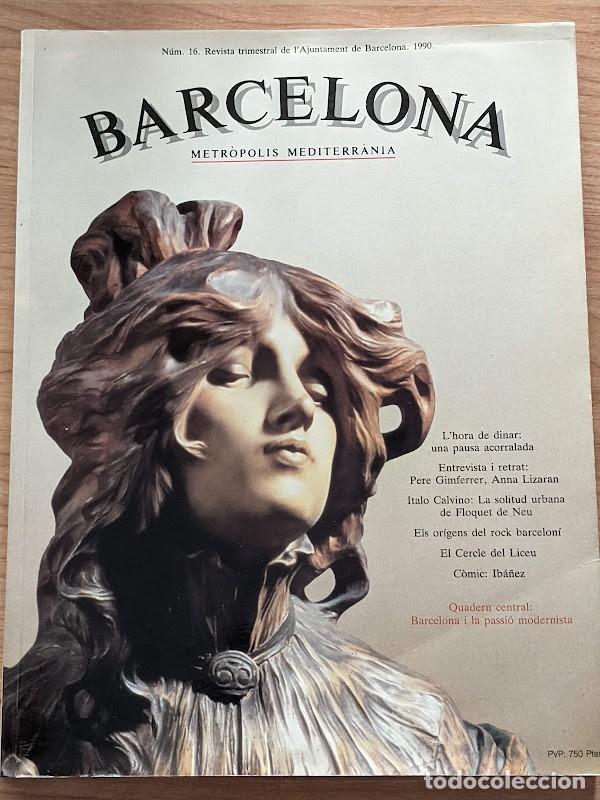 Libros de segunda mano: BARCELONA METR&Ograve;POLIS MEDITERR&Agrave;NIA - Foto 1
