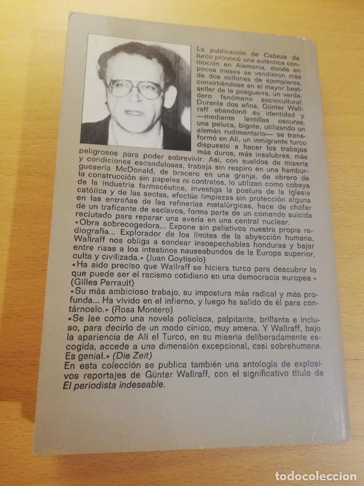Libros de segunda mano: CABEZA DE TURCO (G&Uuml;NTER WALLRAFF) - Foto 4