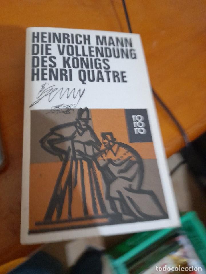 Libros de segunda mano: Libro Heinrich Mann die vollendung des konigs henri quatre