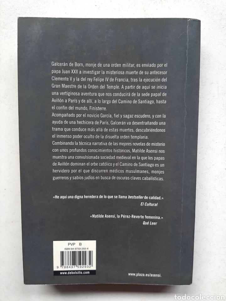 Libros de segunda mano: IACOBUS - Matilde Asensi - Foto 2