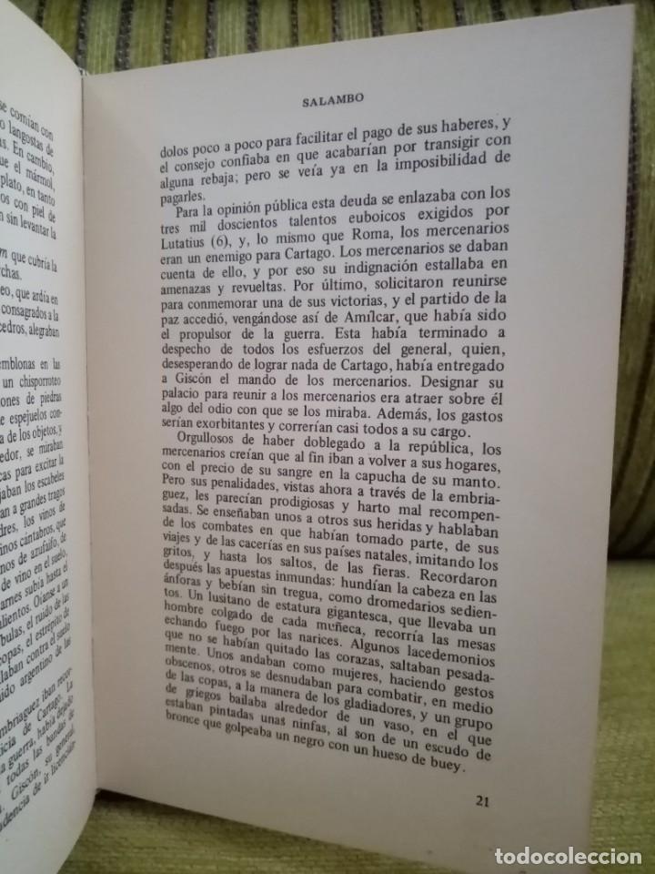 Libros de segunda mano: SALAMB&Oacute; - Foto 5