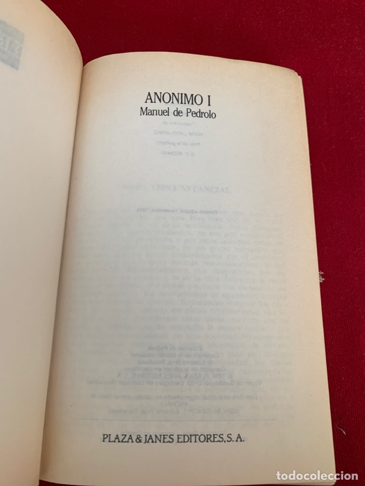 Libros de segunda mano: An&oacute;nimo I. Manuel de Pedrolo. - Foto 4