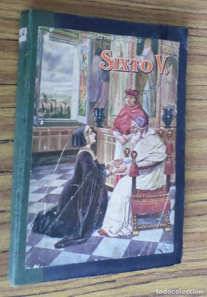 Libros de segunda mano: SIXTO V Marques - Luis Capranica - Foto 1