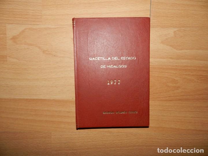 Libros de segunda mano: GACETILLA del Estado de Hidalgos. - Foto 1