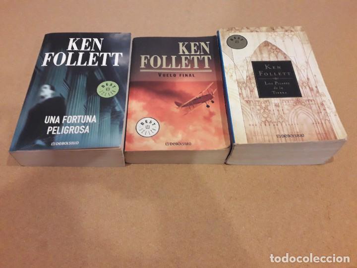 Libros de segunda mano: LOTE 11 LIBROS KEN FOLLETT - Foto 4