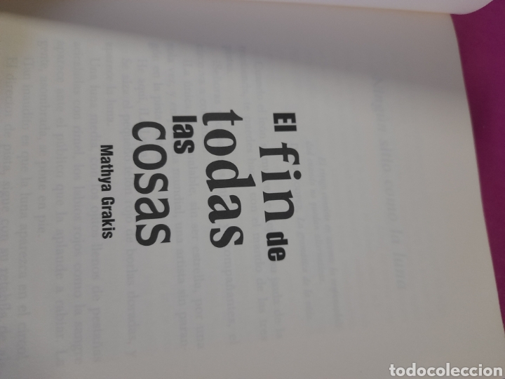 Libros de segunda mano: El fin de todas las cosas, libro de Mathya Grakis - Foto 3