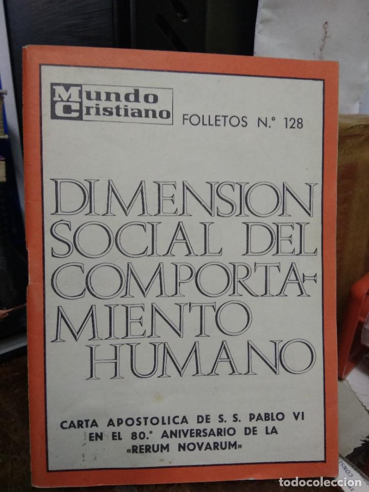 Livres d'occasion: Dimensi&oacute;n social del comportamiento humano n&ordm; 128. L.29081