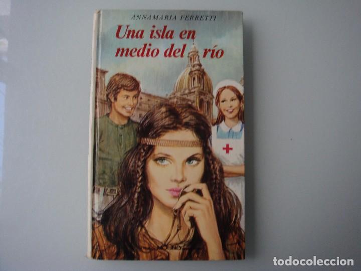 Libri di seconda mano: UNA ISLA EN MEDIO DEL RIO ANNA MARIA FERRETTI