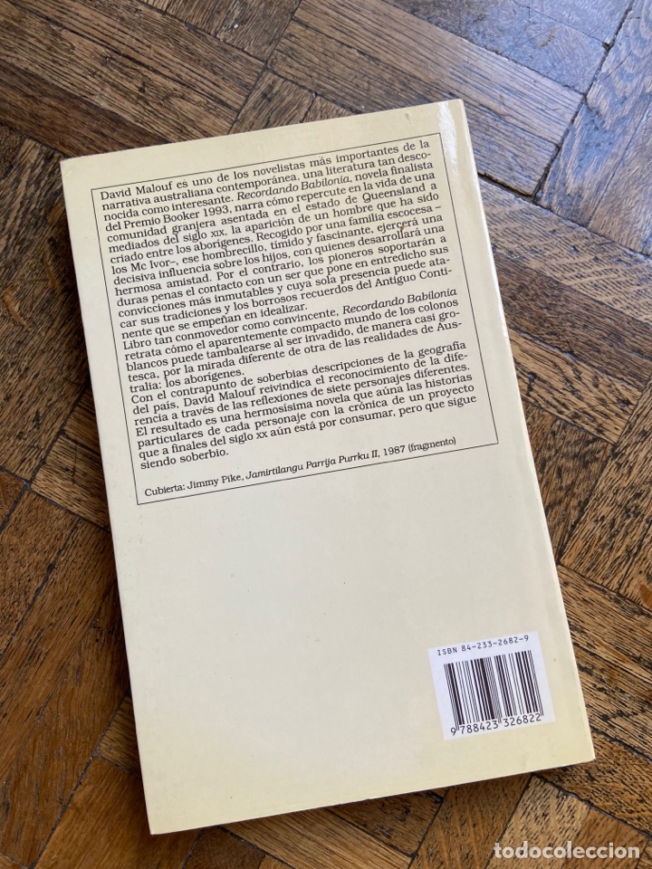Libros de segunda mano: Recordando Babilonia - David Malouf - Destino (1993) - Foto 5